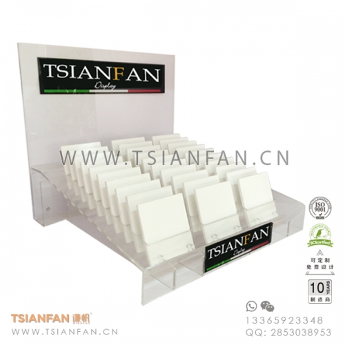 透明亞克力-石英石展架廠家-人造石樣品小架子