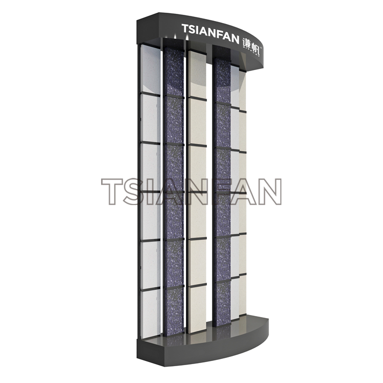 低價(jià)銷(xiāo)售-大理石促銷(xiāo)架-置地式石英石樣品展示架-質(zhì)量保障
