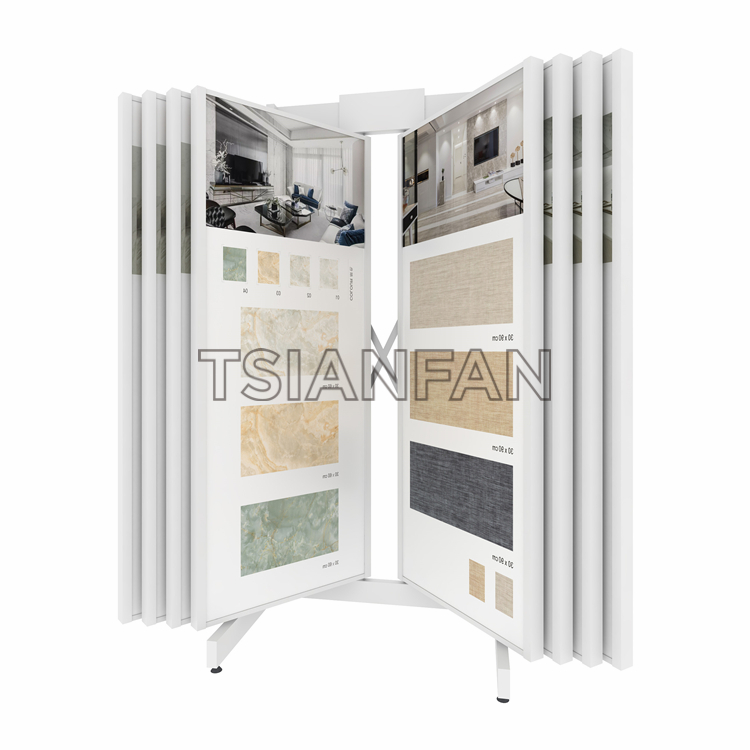 墻磚翻頁樣品架