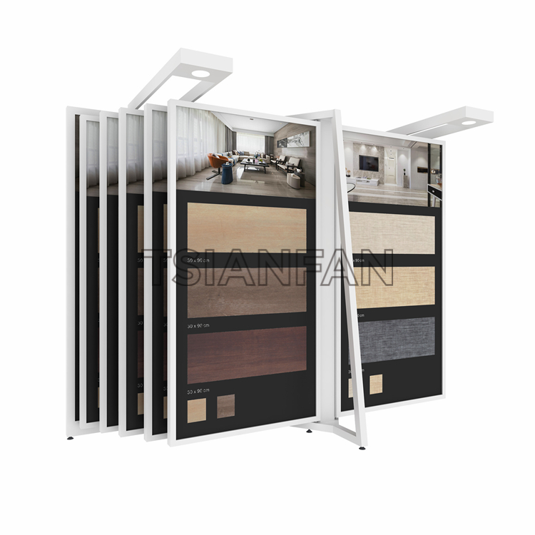 地磚翻頁(yè)展架