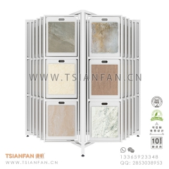 仿古磚翻頁(yè)促銷(xiāo)架