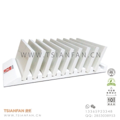 木質(zhì)白色烤漆-崗石展架-石英石陳列架