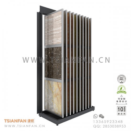 陶瓷翻頁促銷架-瓷磚小樣品翻頁架-尺寸可定做