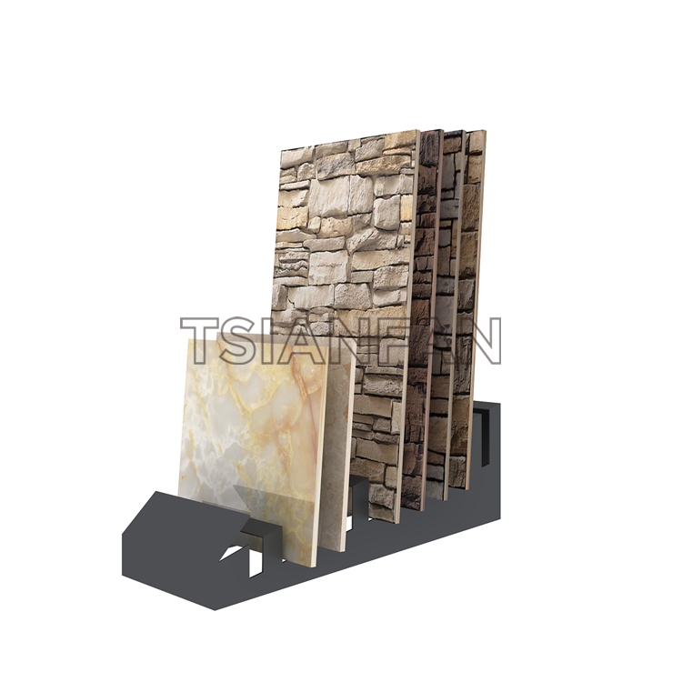 瓷磚便攜促銷架-簡易式插磚架-規(guī)格可定