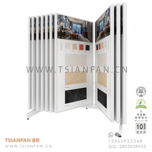 石材翻頁展架