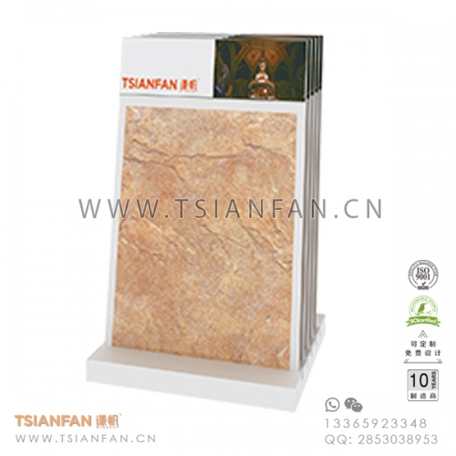 地磚簡易展示架-簡易式石材插架-建材貨架