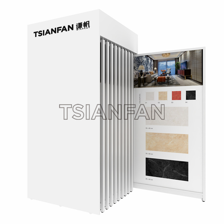 白色瓷磚抽拉架