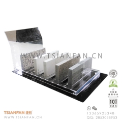 天然石架子-石材樣品展覽架擺放架-公司工廠
