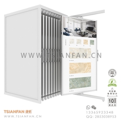 瓷磚抽拉可旋轉展示架