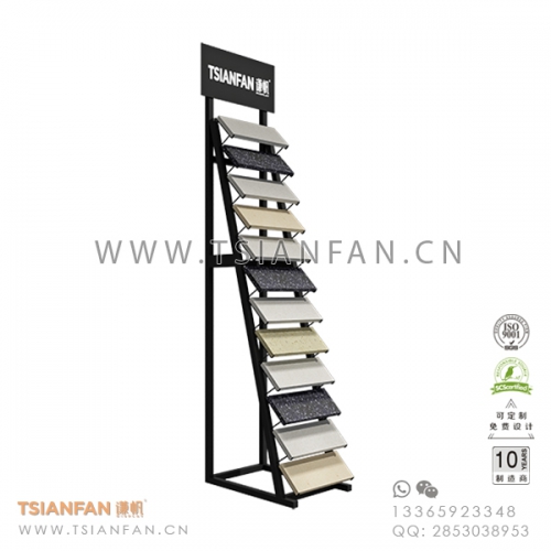 訂制批發(fā)-大理石展示架-石英石宣傳架-高端展架