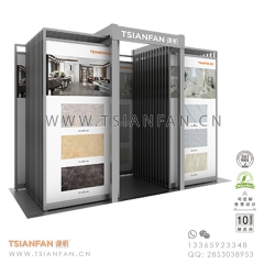 地磚雙排推拉展架-高檔展廳瓷磚推拉架-展示架制作精美