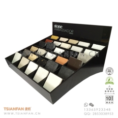 石英石架子-桌面式石英石展架-亞克力材質(zhì)