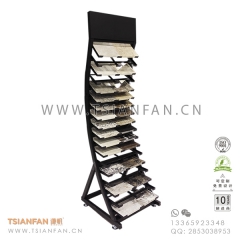 訂做-人造石弧形展示架-可拆裝石材展架-新款上市