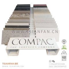 花崗巖展示架-大理石趟架鐵架-激光雕刻LOGO