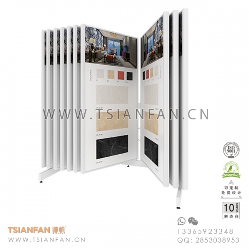 墻磚翻頁(yè)促銷架