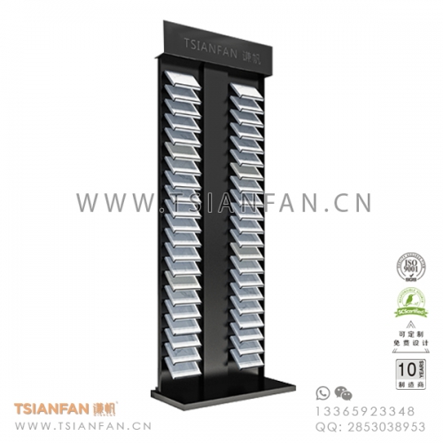 廠家批發(fā)-花崗巖展架-條紋版展示架-可定制尺寸