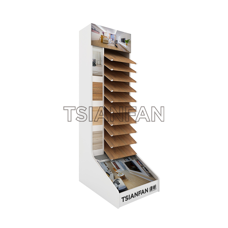 實(shí)木地板樣品展示架