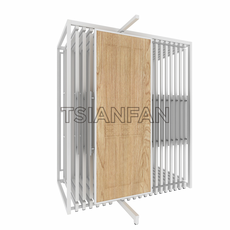 木地板抽拉展示架可旋轉(zhuǎn)