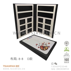 石材樣本書塑料材質(zhì)-大理石樣品盒-多種款式