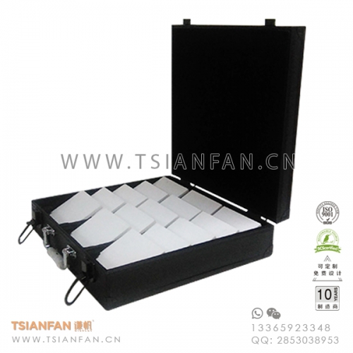 大理石材樣品箱手提式