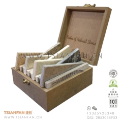 瓷磚木質樣品箱