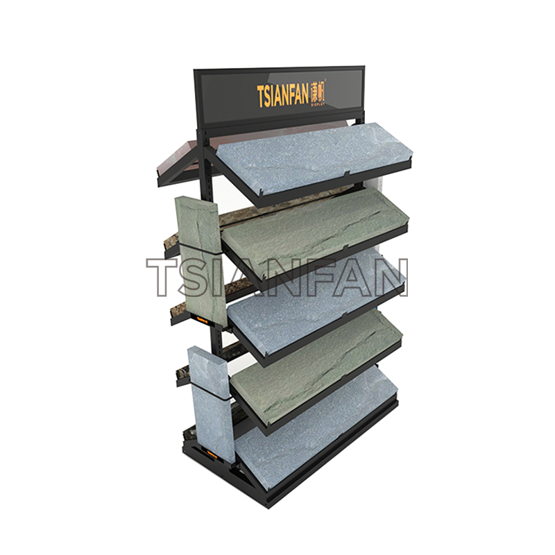 天然石戶外展架-大理石展示架-可定制展架