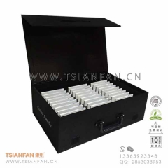 人造石翻蓋樣板盒，黑色石英石樣板盒，質(zhì)量可靠