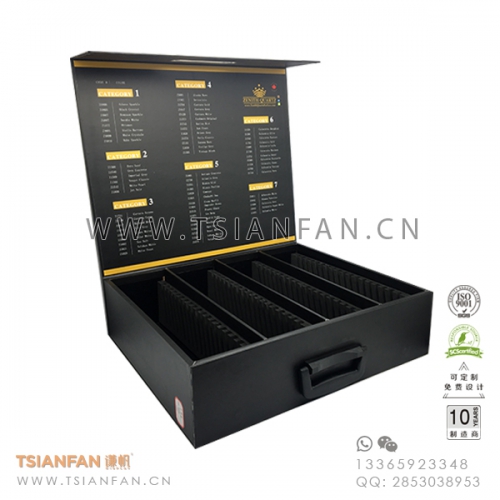 瓷磚翻蓋樣品盒