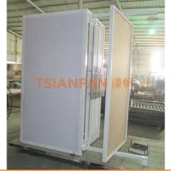 瓷磚抽拉可旋轉(zhuǎn)展示架