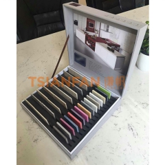 石材翻蓋樣品箱
