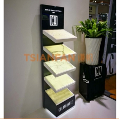 新款燈光石材展架