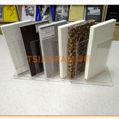 微晶石臺面架-大理石石瓷磚樣品陳列架-亞克力材質