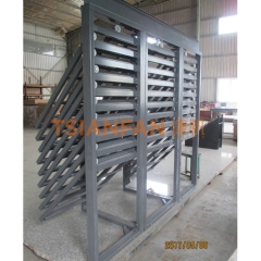 雙面推拉瓷磚斜躺架