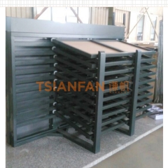 瓷磚雙排斜躺展示架-放瓷磚展廳展架-精致美觀