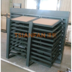 瓷磚雙排斜躺展示架-放瓷磚展廳展架-精致美觀