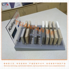 微晶石樣板架公司-石英石等建材樣板展示臺