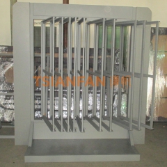 陶瓷翻頁促銷架-瓷磚小樣品翻頁架-尺寸可定做