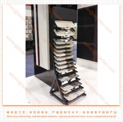 訂做-人造石弧形展示架-可拆裝石材展架-新款上市