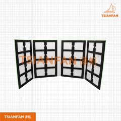 人造石樣板盒-石英石4折頁樣品冊-紙板材質