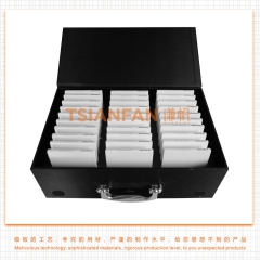 人造石翻蓋樣板盒，黑色石英石樣板盒，質(zhì)量可靠