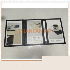 石英石3折頁樣品冊-人造石樣板夾-可定做