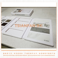 新款石材塑料樣品冊-精致小巧-石英石樣品盒