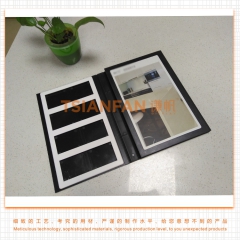 石英石3折頁樣品冊-人造石樣板夾-可定做