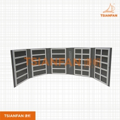 石英石樣品冊-5折頁新款樣品書-顏色可定做
