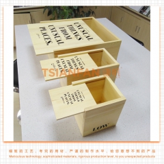 實(shí)木材質(zhì)-建材類樣品盒-人造石樣品盒LOGO可定制