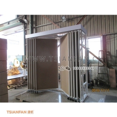 拋光磚翻頁(yè)柜-瓷磚展廳翻頁(yè)式展示架-尺寸定做