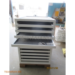 白色-瓷磚抽拉展柜-墻磚展示柜-廠家直銷