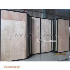 瓷磚平推展柜-雙排瓷磚推拉展示架-造工精細(xì)