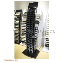 提供定做-塑料層板石英石展架-大理石展示架-精致美觀