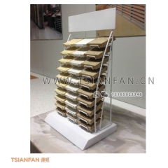 大理石桌面展架-弧形石英石架子-圖片